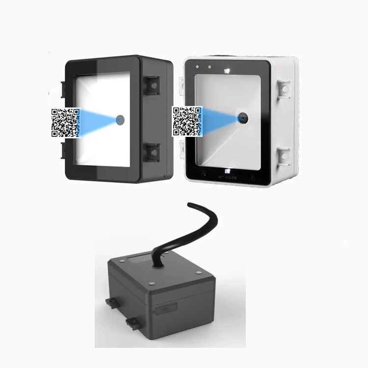 QR Barcode Scanner RFID Reader Smart Card Reader Access Control Waterproof Wiegand26/34 RS232 USB