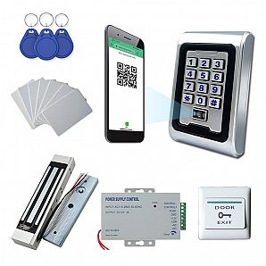 QR Code PIN keypad access control devices