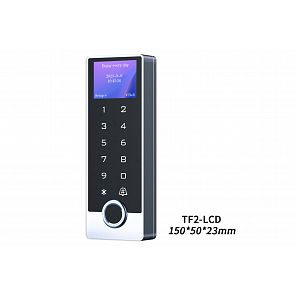 Standalone fingerprint access control with LCD screen