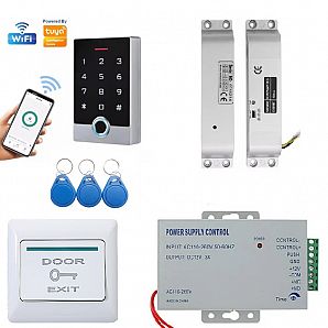 TUYA APP Access Controller Fingerprint Door Access Controller Kit