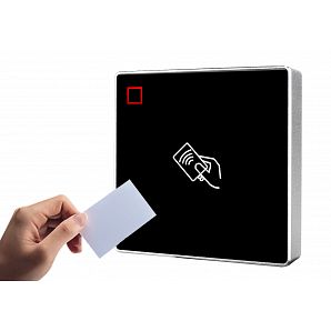Metal OSDP RS485 Wiegand Reader NFC Smart Card Encrypted Tag RFID 13.56Mhz Reader Access Control Card Reader