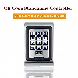 Waterproof Dynamic Metal Case QR Code mifare PIN keypad Access Door Controller